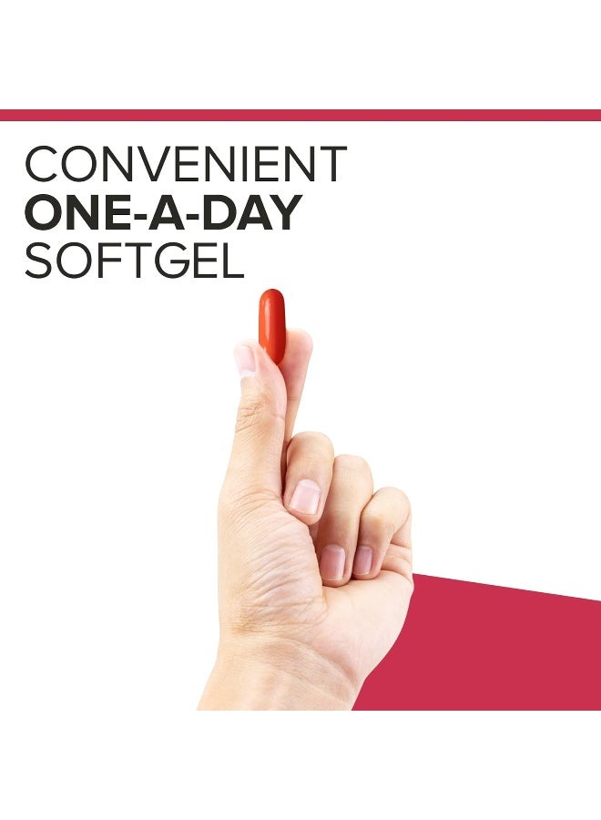 Qunol Mega CoQ10 Ubiquinol Dietary Supplement - 60 Softgels - Image 4