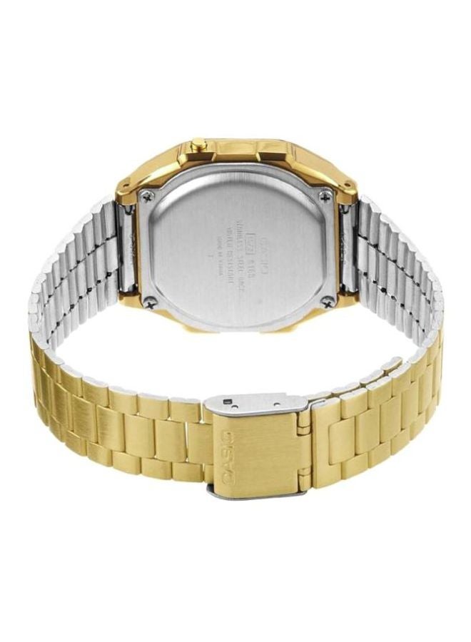 CASIO Men's Stainless Steel Digital Watch A168WG-9WDF - 35 mm - Gold - Image 2