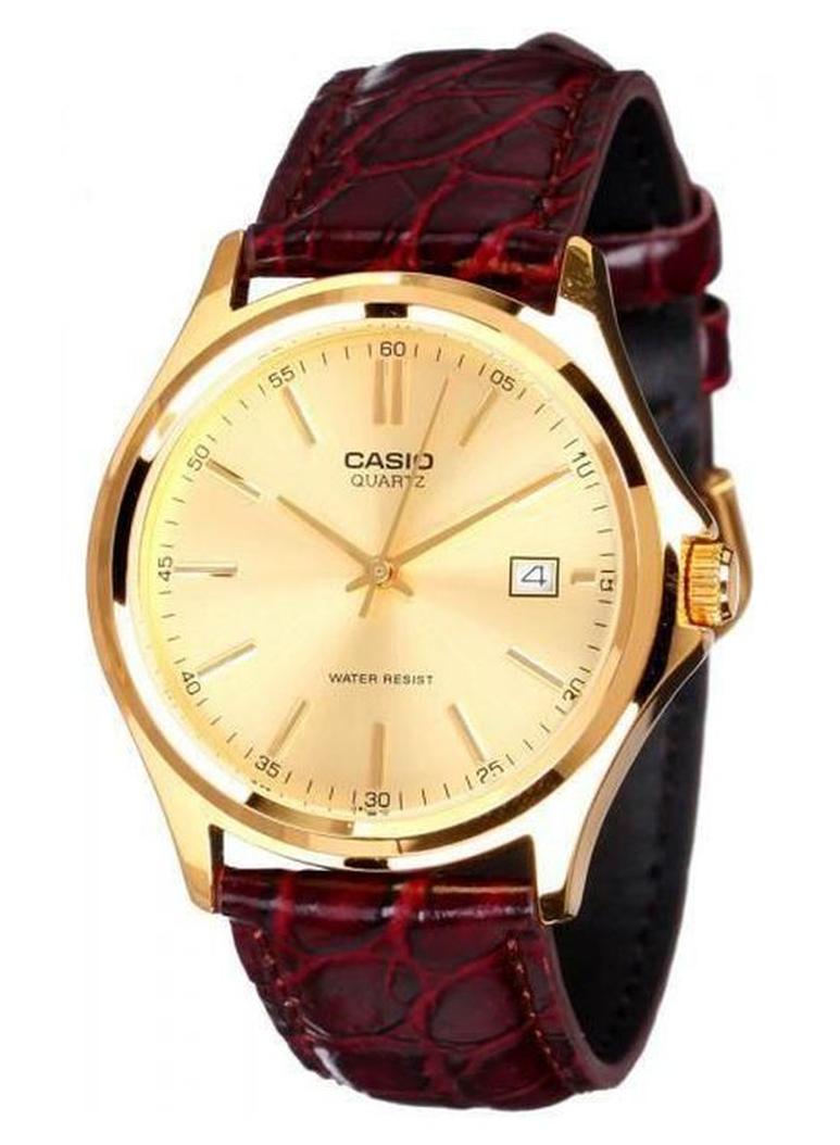CASIO Men's Casual Analog Quartz Watch MTP-1183Q-9ADF - 39 mm - Brown - Image 1