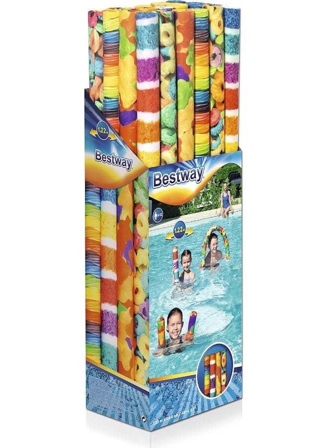 Bestway H2OGO Sugarcoated Pool Noodles 122 x 6.5cm  - Image 3