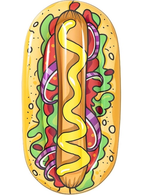 6'3" X 43" Hot Dog Pool Lounge 24cm
