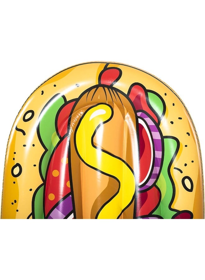 6'3" X 43" Hot Dog Pool Lounge 24cm