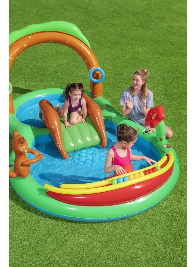 Bestway Friendly Woods Play Pool Center 295x199x130cm - Image 2