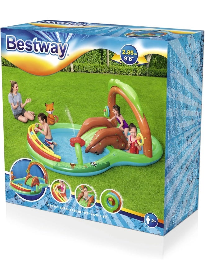 Bestway Friendly Woods Play Pool Center 295x199x130cm - Image 5