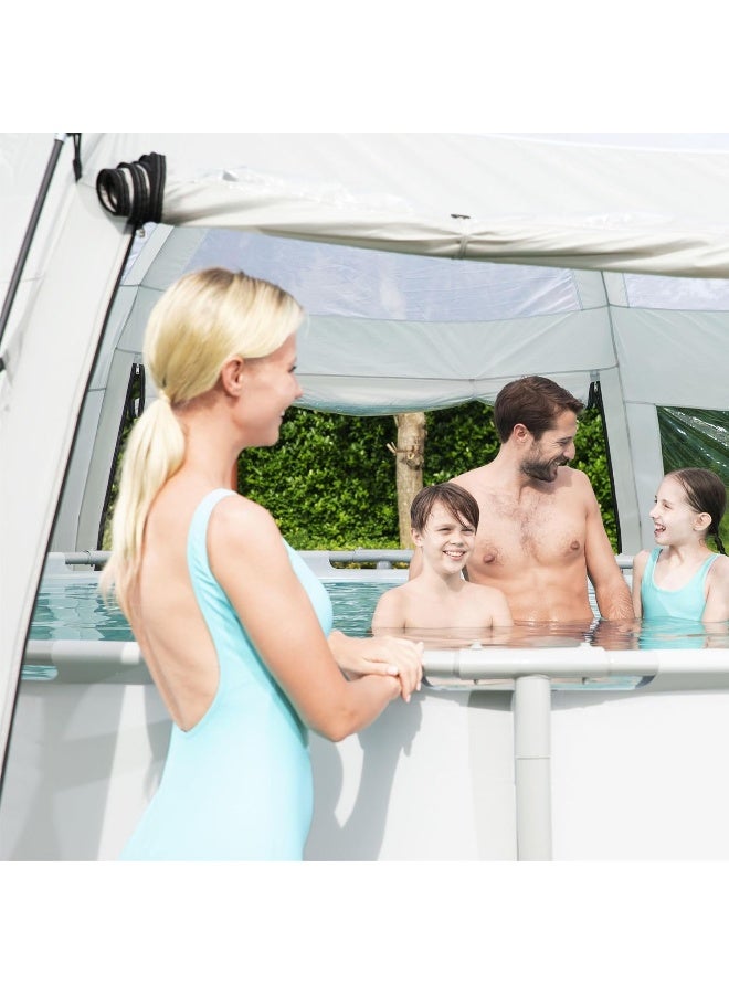 Bestway Flowclear Round Pool Dome 6x6x2.95m 6x6x2.95meter - Image 3