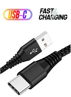 USB Type-C Fast Charging Cable Black - pnsku/N30655324A/45/_/1738266607/187c2e81-7986-4a1a-963a-bf3e36636286