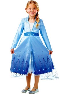 Disney Official Disney Frozen 2, Elsa Premium Dress, Childs Costume, Size Large Age 7-8 Years  - Image 2
