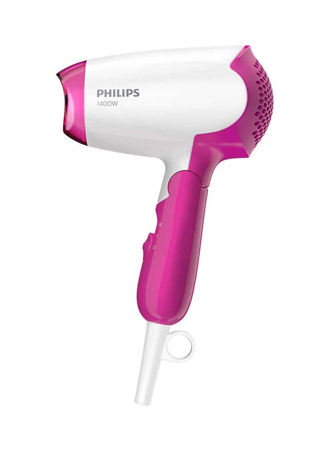 Philips Drycare Essential Hair Dryer BHD003/03-Pink/white - Image 2