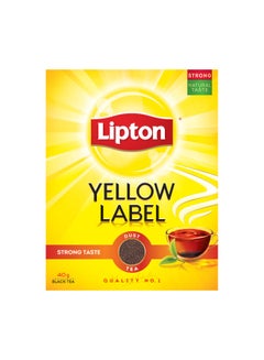 Black Tea with sun dried tea leaves, Loose, For a rich natural taste, 40grams