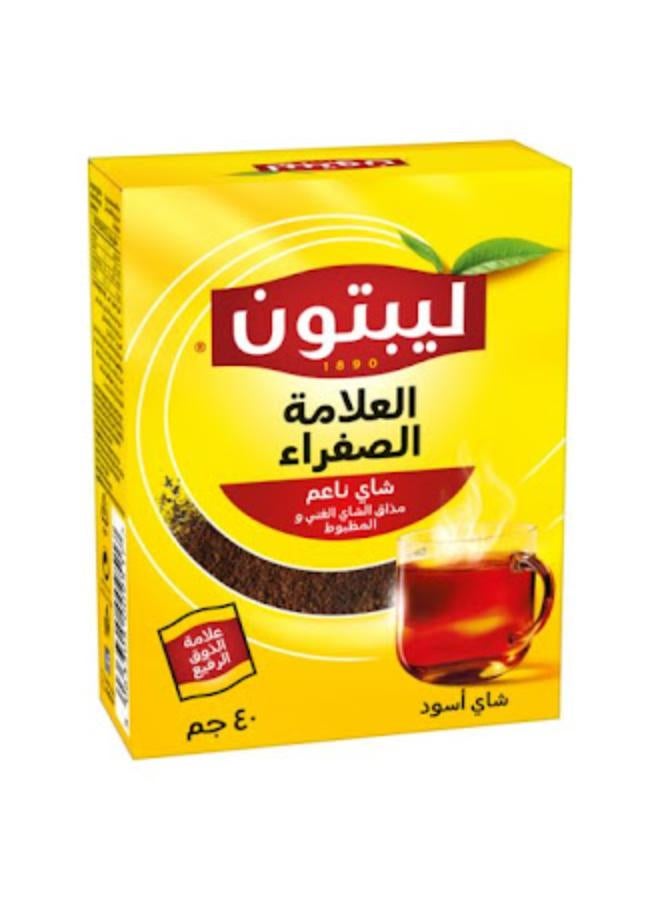 Lipton Black Tea with sun dried tea leaves, Loose, For a rich natural taste, 40grams - Image 2