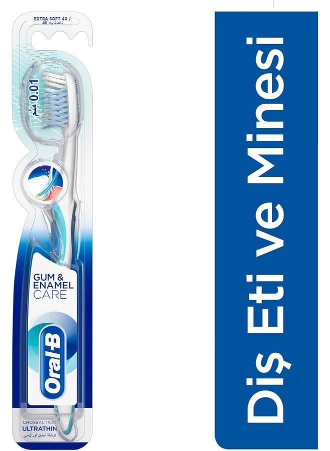 Oral-B Gum And Enamel Care, Extra Soft Manual Toothbrush Multicolour Extra Soft 40  - Image 3