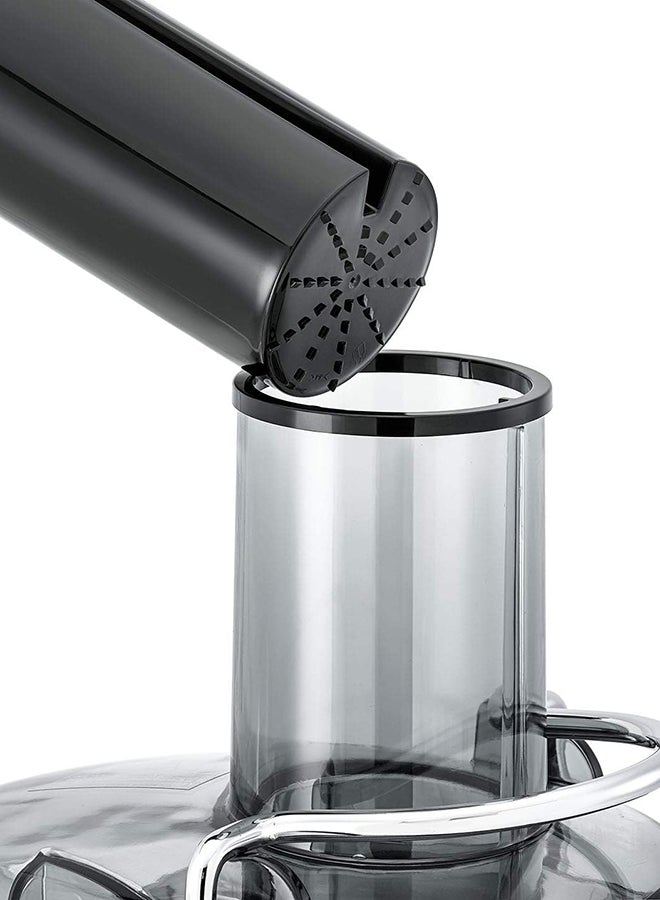 Juice Extractor Stainless Steel with Powerful Function 1.7 L 800 W JE800-B5 Black/Silver/Clear 