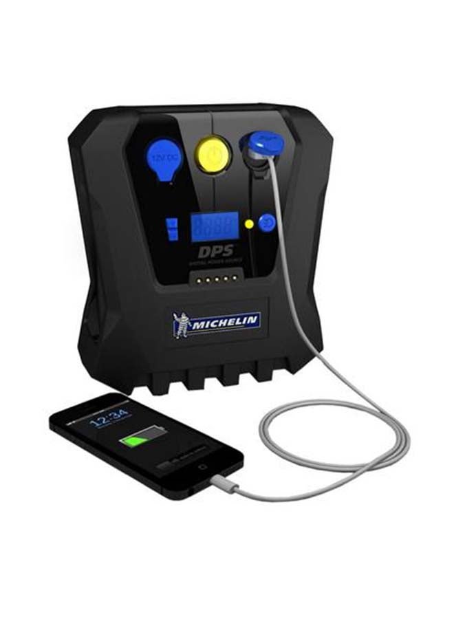 Michelin Programmable Air Compressor 12V - Tyre Inflator for SUV and 4x4 cars with Fast Flow, Emergency Power bank and Torch LED - Image 2