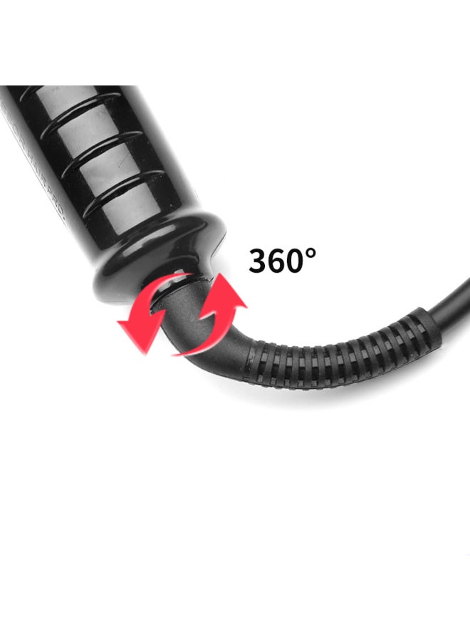 Sunhome - 3-Barrel Electric Iron Hair Curler,25mm Black 380mm - Image 1