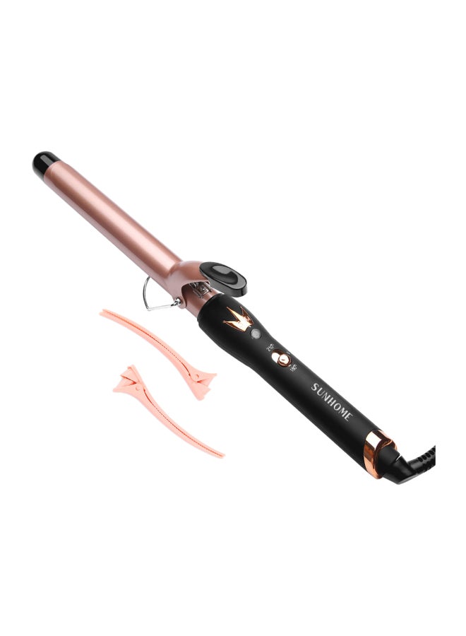 Sunhome - Professional Hair Curler 25mm ,Curling Iron Gold/Black 400ml - Image 1
