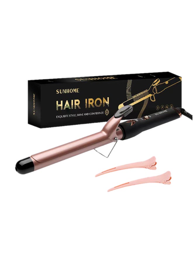 Sunhome - Professional Hair Curler 25mm ,Curling Iron Gold/Black 400ml - Image 1