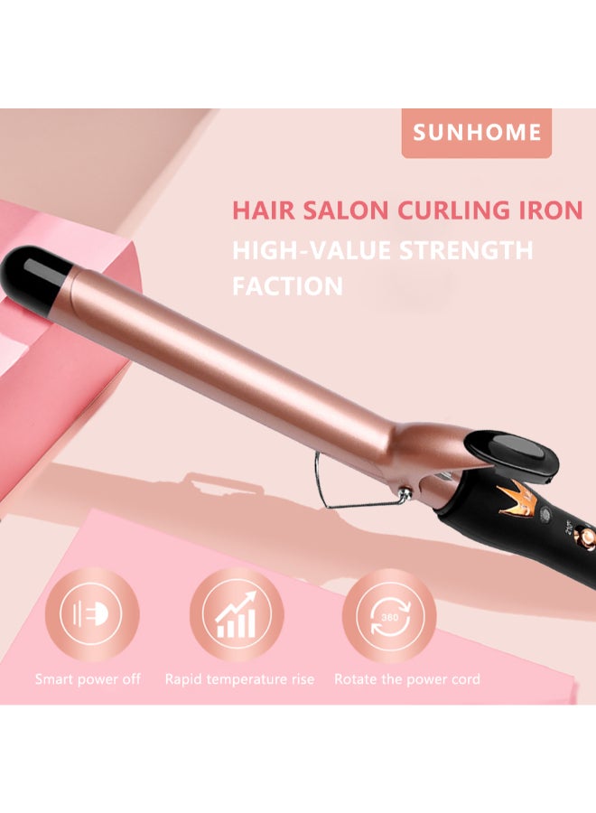 Sunhome - Professional Hair Curler 25mm ,Curling Iron Gold/Black 400ml - Image 1