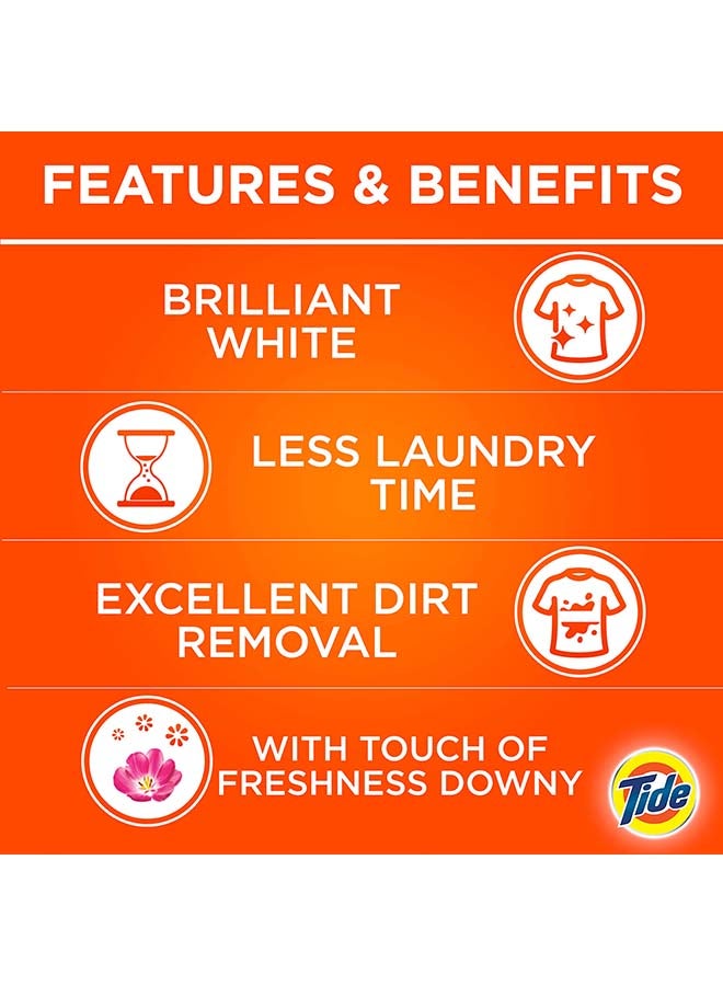 تايد مسحوق تنظيف الغسيل بخلاصة داوني المنعشة أبيض 5كيلوجرام - Image 4
