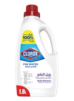 كلوركس مزيل بقع الملابس لبياض أنصع 1.8لترات  - Image 1