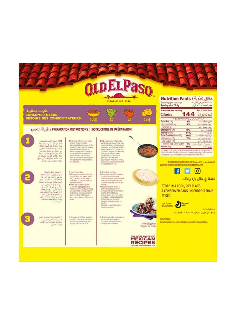 Old El Paso Beans And Chili Burrito Kit 620grams - Image 2