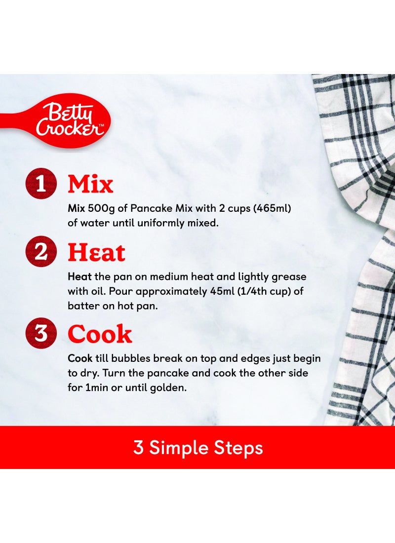 Betty Crocker Wholegrain Pancake Mix 500.0grams  - Image 5