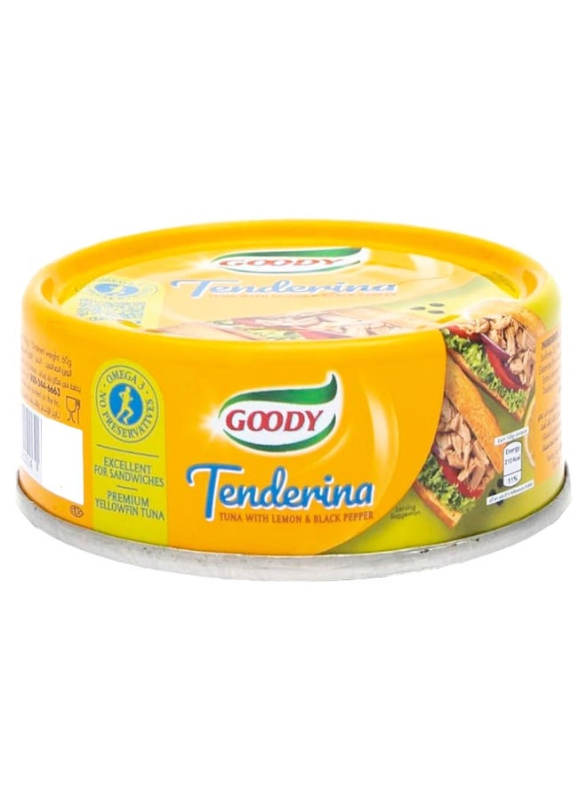 Goody Tenderina Tuna with Lemon & Pepper, 80g
