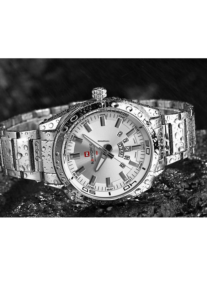 NAVIFORCE Men's Stainless Steel Analog Wrist Watch NF9038 - Image 5