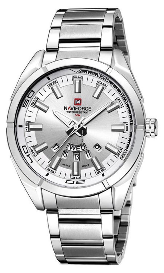 NAVIFORCE Men's Stainless Steel Analog Wrist Watch NF9038 - Image 1