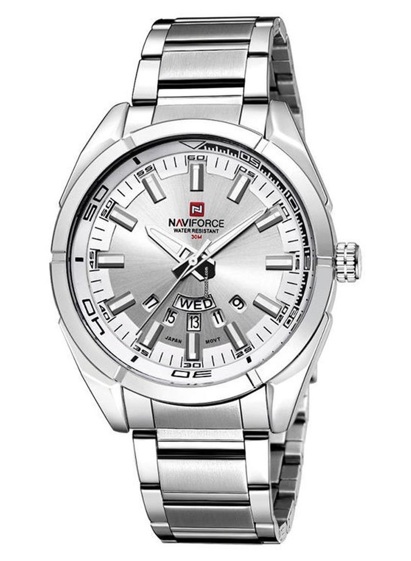 NAVIFORCE Men's Stainless Steel Analog Wrist Watch NF9038 - Image 1