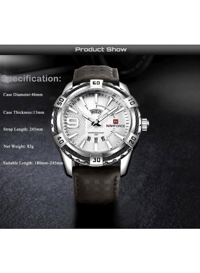 نافيفورس ساعة مقاومة للماء وبعقارب طراز NF9117L للرجال - Image 4