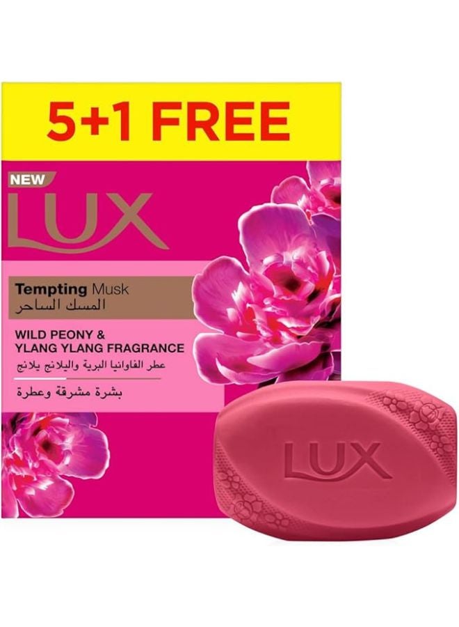 لوكس صابون المسك الساحر من 6 قطع 170جرام