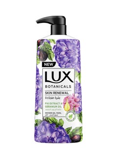 Lux Fig And Geranium Oil Botanicals Body Wash For All Skin Types White 700ml  - Image 1