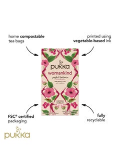 Womankind Organic Herbal Tea 20 Teabags - pnsku/N30755010A/45/_/1711025876/a9645f3d-523e-4575-a7aa-f0c4460eb0f0