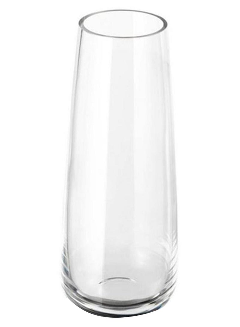 مزهرية زجاجية شفاف 6سم