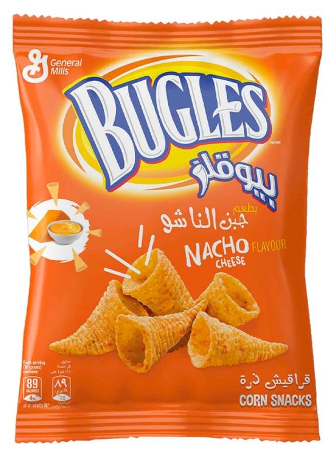 Bugles Nacho Cheese Corn Snacks, 125 g - Image 1