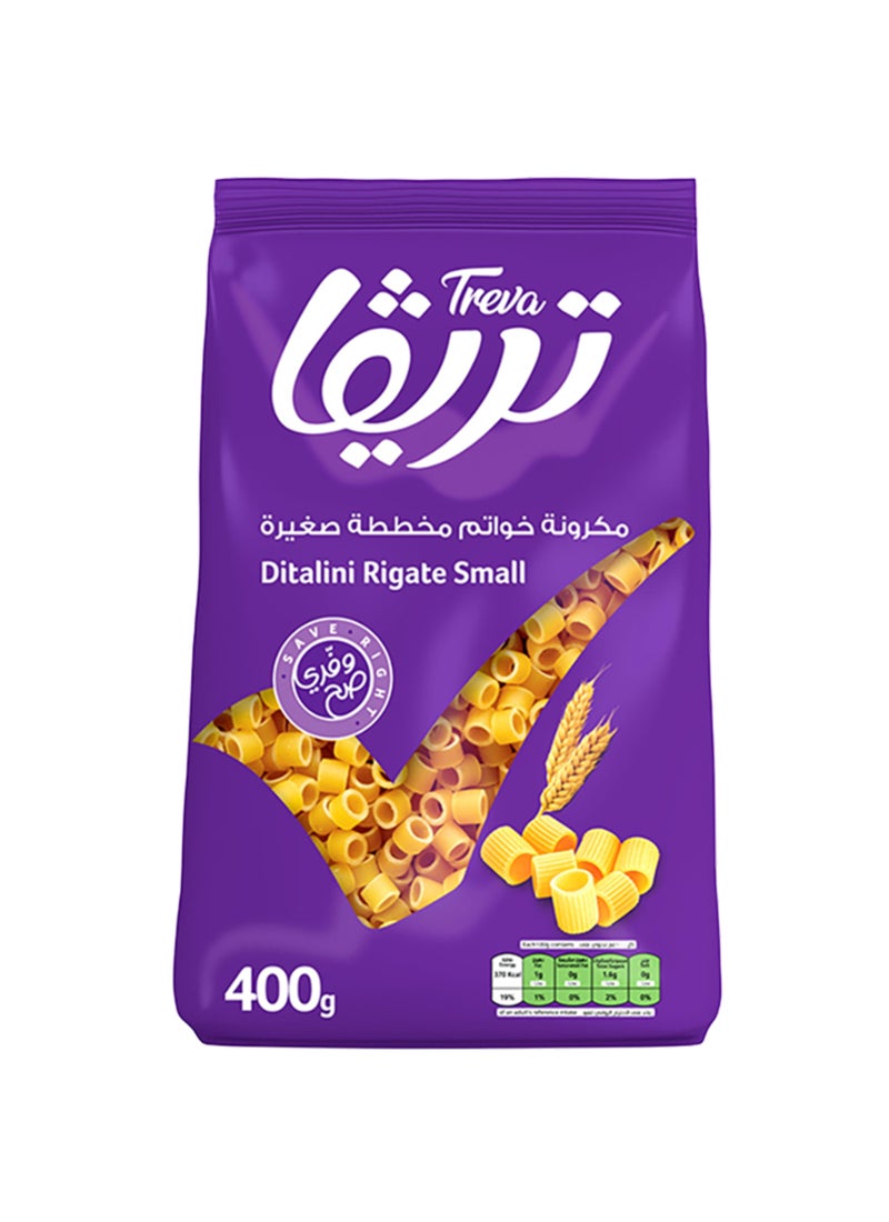 Treva Macaroni Ditalini Rigate Small 400grams - Image 1