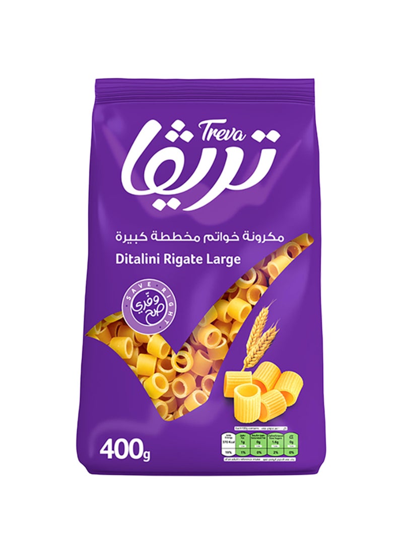 Treva Macaroni Ditalini Rigate Large 400grams - Image 1
