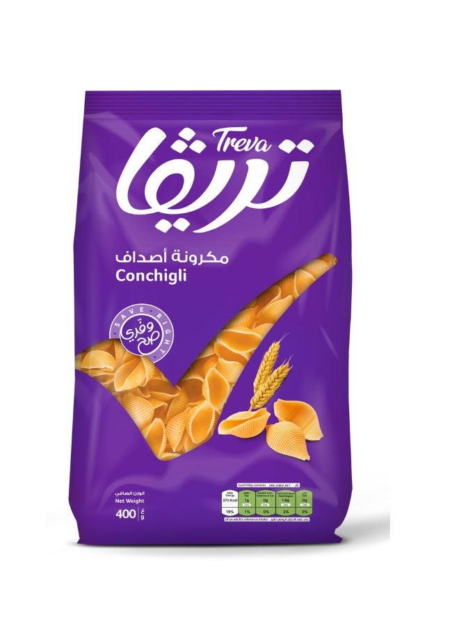 Treva Macaroni Conchigli 400grams  - Image 1