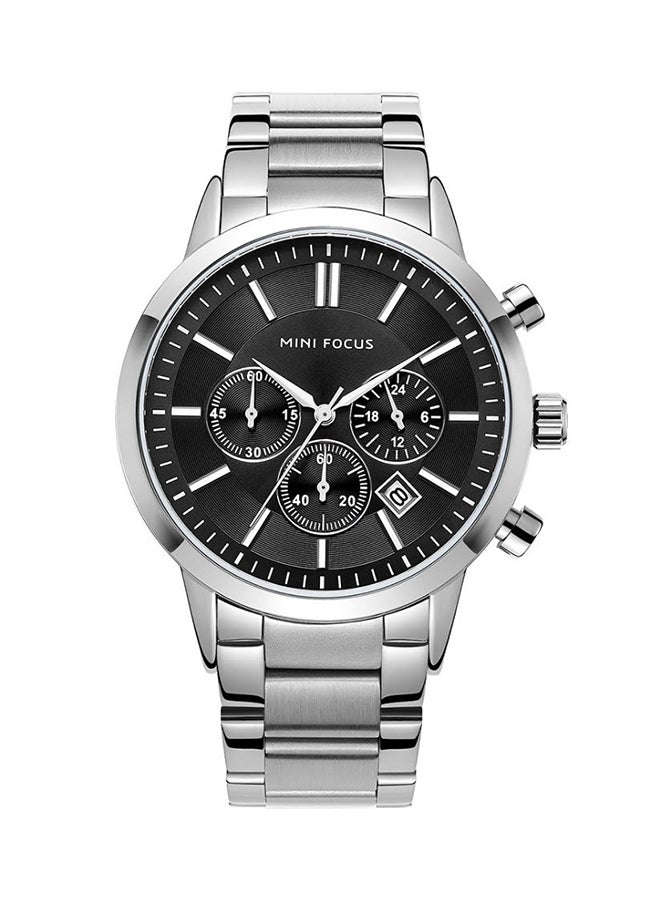 ميني فوكاس ساعة يد بعقارب وسوار معدني طراز MF0188G.03 للرجال - Image 1
