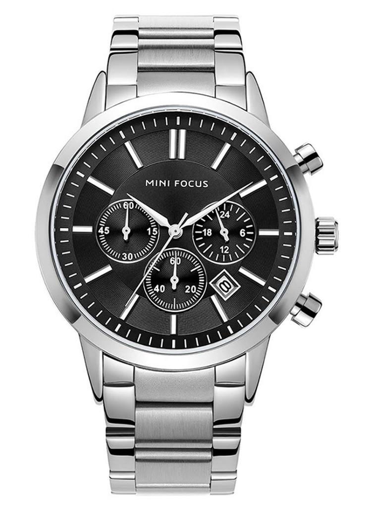 ميني فوكاس ساعة يد بعقارب وسوار معدني طراز MF0188G.03 للرجال - Image 1