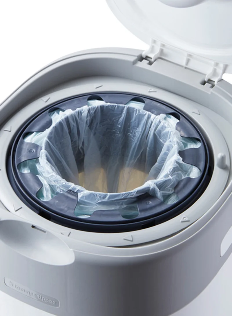 تومي تيبي Twist And Click Advanced Nappy Bin Refill Cassettes, Sustainably Sourced Antibacterial Greenfilm