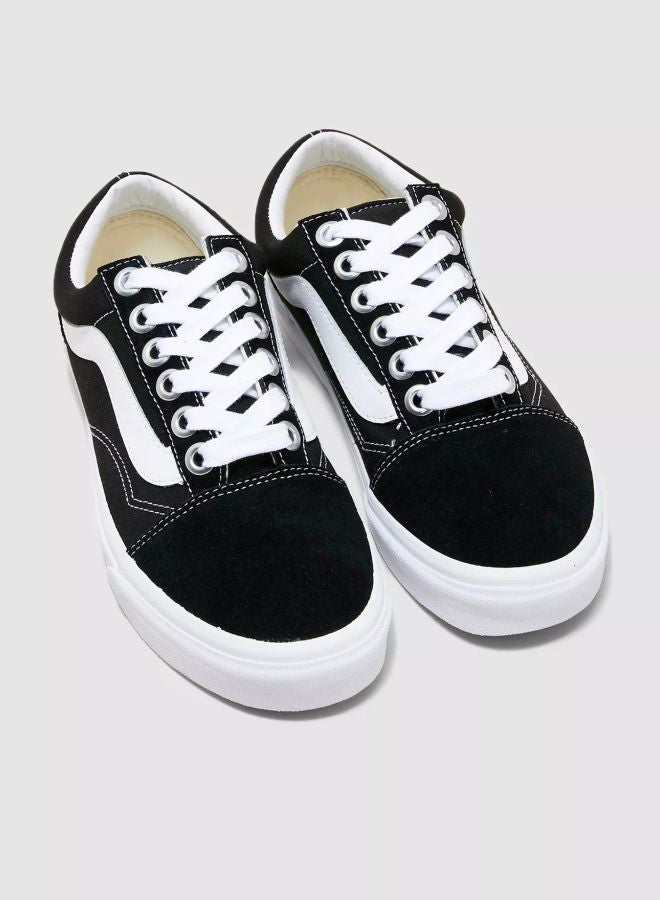 فانز سنيكرز أولد سكول بنعل سميك لون أسود - Image 3