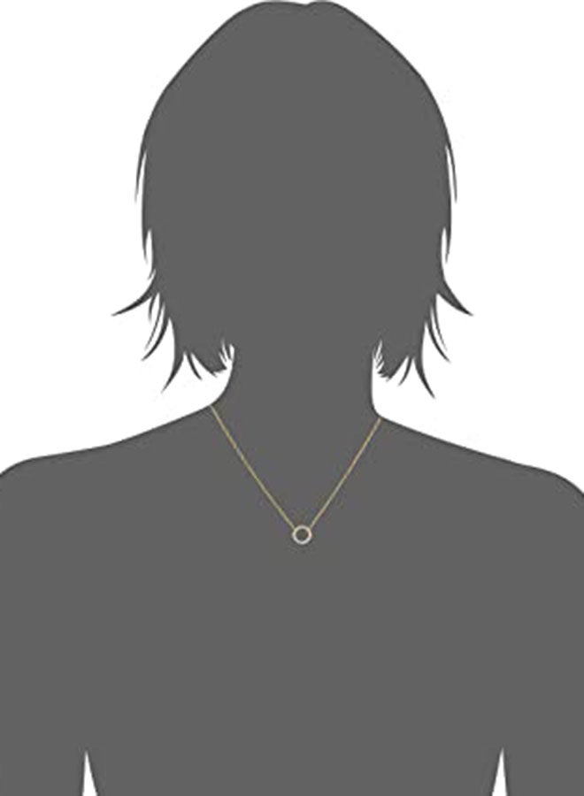 Circle Pendant Elegant Necklace - Image 3