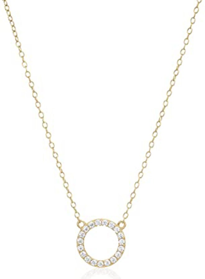 Circle Pendant Elegant Necklace - Image 4