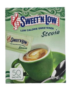 SWEET'N LOW Stevia 50 Sachets  - Image 1
