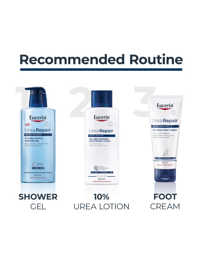 Urearepair Plus 10% Urea Body Lotion With Ceramide, Immediate 48-Hour Relief For Dry Skin  Suitable For Mature And Diabetic Skin White 250ml