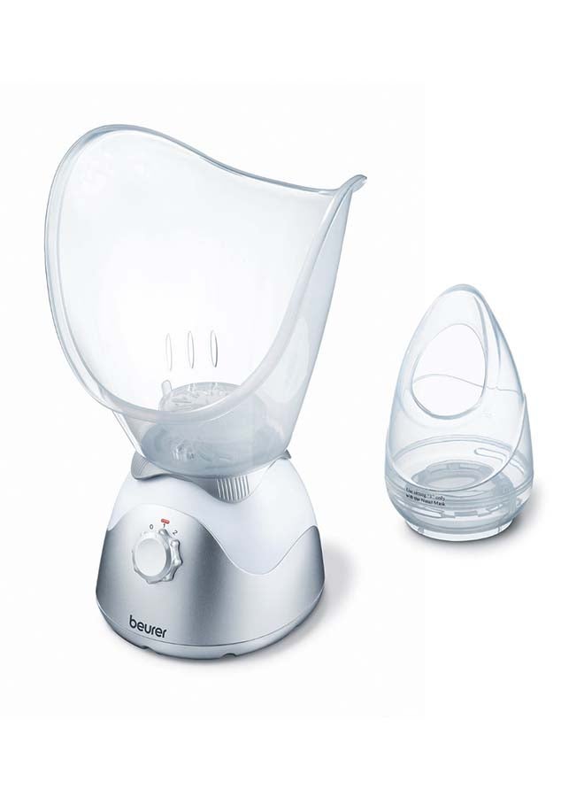 Beurer Sauna Facial Steamer Kit Clear/Silver  - Image 1