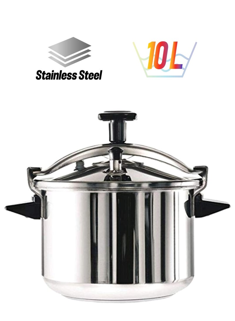 تيفال قدر ضغط أصلي - 10 لترات فضي