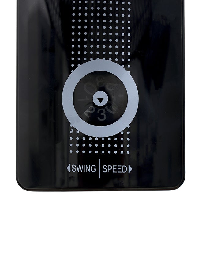GEEPAS 16-Inch Wall Fan - 3 Speed Settings With 2 Pull String Cords/5 Leaf Blades/ Perfect for Home, Work Room Or Office Use GF9483 Black  - Image 4