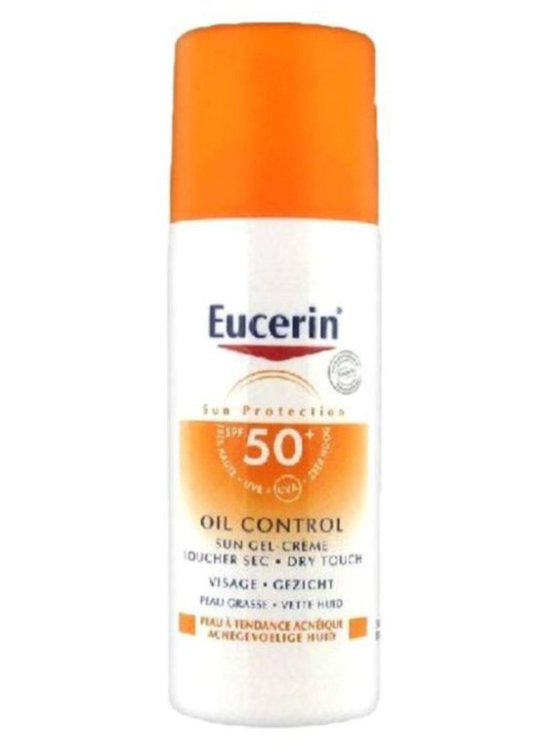 Eucerin Oil Control Sun Gel-Cream SPF50+ 50ml - Image 1